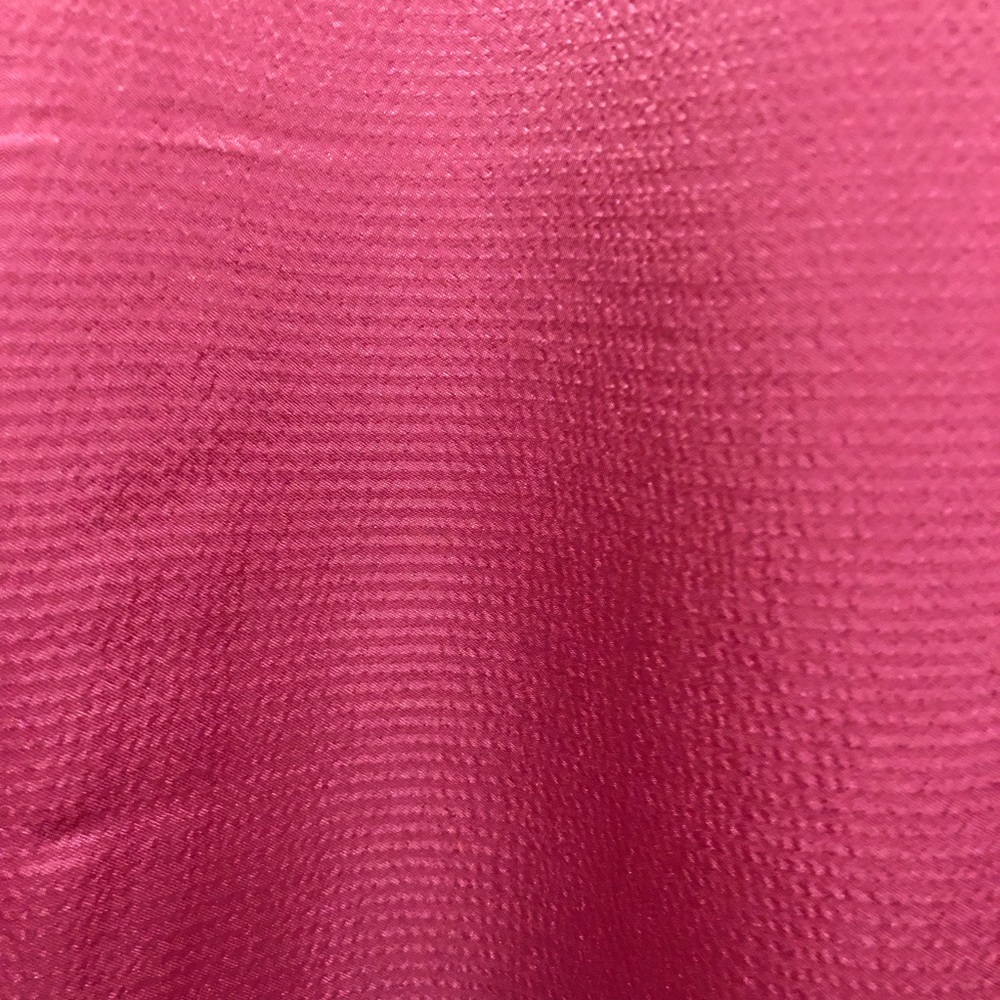 aerie Hot Pink Satin Maxi Skirt with Lace Trim - Picture 5 of 5